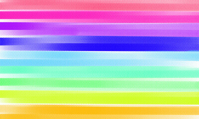 Minimalistic design with color gradients. Rainbow shades palette. Rainbow color gradations.  Variation of flag representing peace or gay pride flag or LGBT pride flag