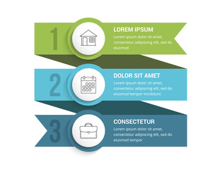 3 Steps - Infographic Template