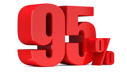 95 Percent off 3d Sign on White Background, Special Offer 95% Discount Tag, Sale Up to 95 Percent Off,big offer, Sale, Special Offer Label, Sticker, Tag, Banner, Advertising, offer ... See More 