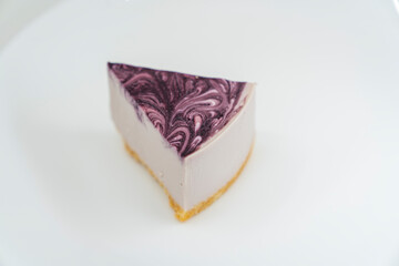 [デザート]ブルーベリーチーズケーキ