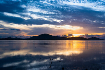 dawn on the island. Phuket, Thailand