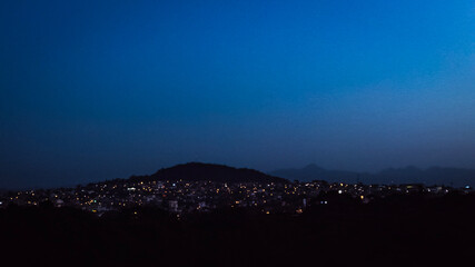 Obraz premium night in the mountains