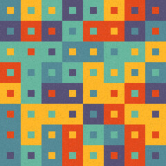 Abstract Geometric Pattern generative computational art illustration