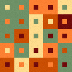 Abstract Geometric Pattern generative computational art illustration