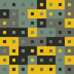 Abstract Geometric Pattern generative computational art illustration