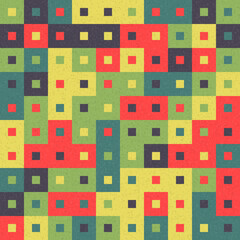 Abstract Geometric Pattern generative computational art illustration