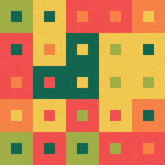Abstract Geometric Pattern generative computational art illustration
