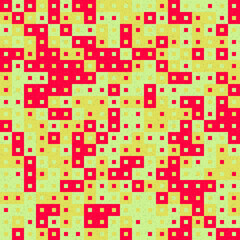 Abstract Geometric Pattern generative computational art illustration