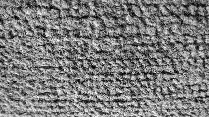 Defocused abstract background of fabric.  Grey color and pattern concept