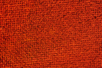 Texture of a canvas covered with paint close-up. Macro shooting of paint strokes