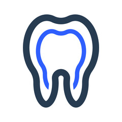 Human tooth icon