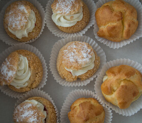 muffins on the table