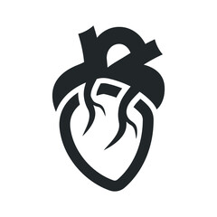 Human heart icon