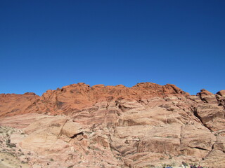 Fototapeta na wymiar red rocks in the desert
