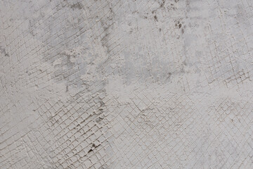 Texture of a concrete white wall. Textured plaster