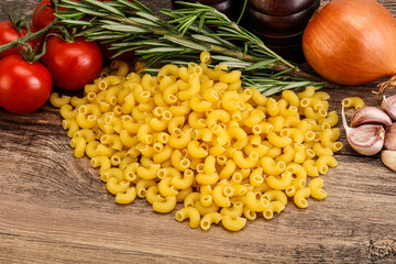 Raw Italian wheat pasta - Chifferi rigati