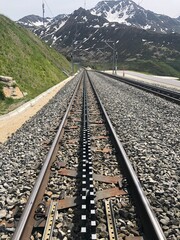 Fototapeta premium Zahnradbahn 