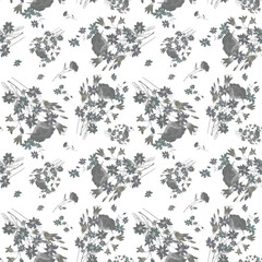 seamless floral background