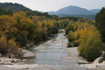 Ouvèze à Entrechaux