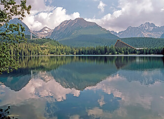 Lake in High Tatra Mountains, Slovakia