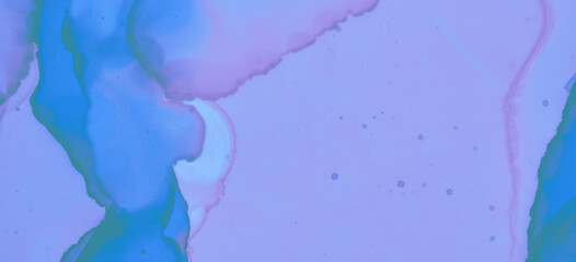 Modern Ink Stains Texture. Blue Pastel Flow Water. Pastel Flow Liquid. Pink Watercolor Paint Background. Fashion Ink Stains Marble. Pink Pastel Fluid Liquid. Watercolour Wave Background.