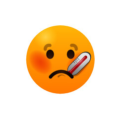 emoji, face, smile, sad, 