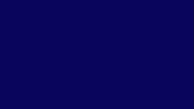 Explosion of a round black bomb on a blue background.