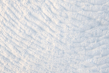 An abstract white background formed by geothermal waters.