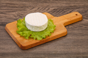Delicous Brie round soft cheese