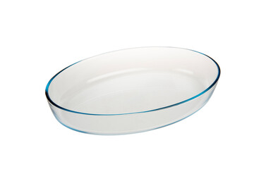 glass plate meal service tray
