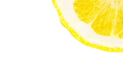 yellow lemon with visible details. background or texture