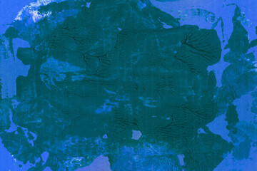 Modern contemporary acrylic background. Colorful texture made with a palette knife. Abstract painting on paper. Mess on the canvas.