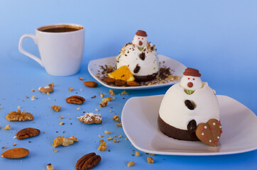 cup of coffee and cake