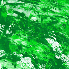 Modern contemporary acrylic background. Colorful texture made with a palette knife. Abstract painting on paper. Mess on the canvas.