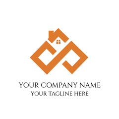 Infinity home logo design
