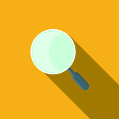 Magnifying glass icon, Search icon. vector magnifier or loupe sign.