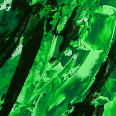 Fototapeta premium Modern contemporary acrylic background. Colorful texture made with a palette knife. Abstract painting on paper. Mess on the canvas.