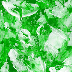 Modern contemporary acrylic background. Colorful texture made with a palette knife. Abstract painting on paper. Mess on the canvas.