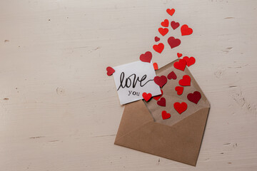 Botschaft, Brief, Liebeserklärung