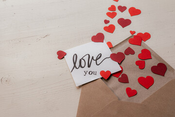 Botschaft, Brief, Liebeserkl&auml;rung