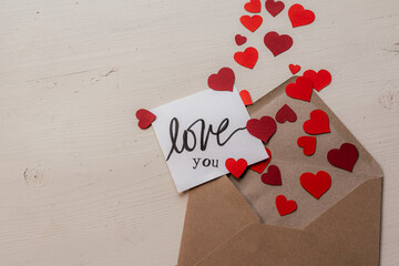 Botschaft, Brief, Liebeserkl&auml;rung