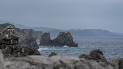 Fototapeta na wymiar Coast Landscape in Asturias
