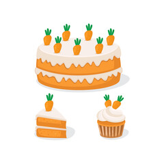 illustration of a cake