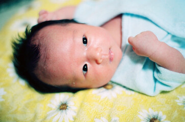 新生児の男の子
