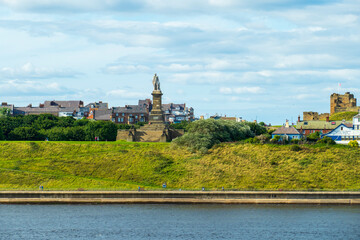Cuthbert Collingwood Monument an der Mündung der Tyne bei Newcastle