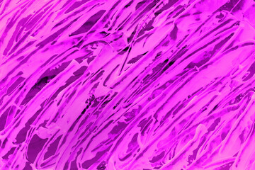 Modern contemporary acrylic background. Colorful texture made with a palette knife. Abstract painting on paper. Mess on the canvas.