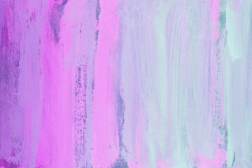 Modern contemporary acrylic background. Colorful texture made with a palette knife. Abstract painting on paper. Mess on the canvas.