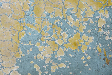 Rusty metal texture background and cracks.