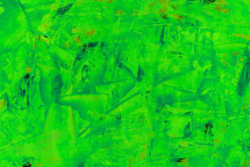 Modern contemporary acrylic background. Colorful texture made with a palette knife. Abstract painting on paper. Mess on the canvas.