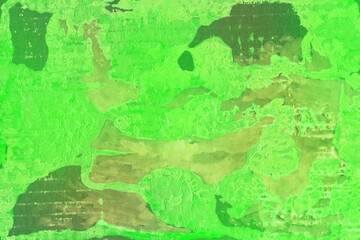 Modern contemporary acrylic background. Colorful texture made with a palette knife. Abstract painting on paper. Mess on the canvas.